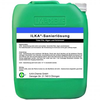 +gratis Fuginator / ILKA®-CHEMIE -Sanierlösung bei  Algen und Schimmel - 10 Liter Kanister 