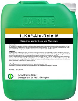 + gratis Fuginator ILKA®-Chemie Alu Rein M Reinigungskonzentrat für Eloxal und Aluminium - 10 Liter 